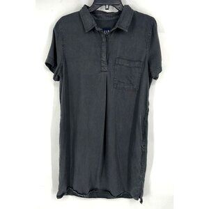 Gap Womens 100% Lyocell T-Shirt Dress Dark Grey Size Medium